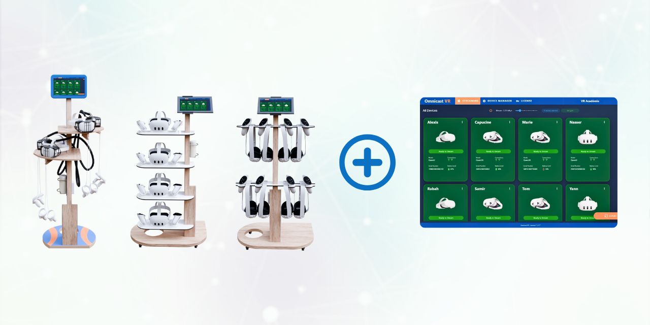 Dispositif Bornes XR - Solution VR fixe pour Centres de formation et espaces publics