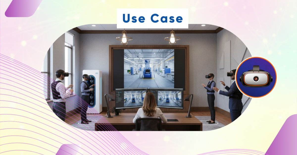 salle de formation en réalité virtuelle