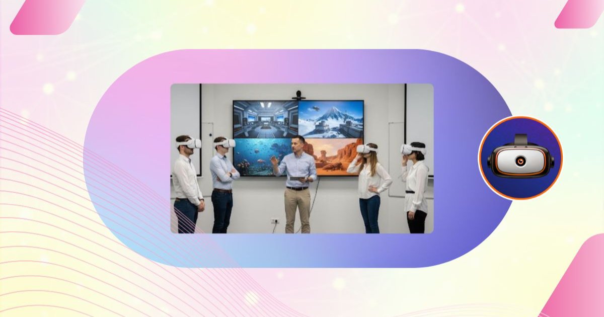 L'Outil Indispensable du Formateur VR : Maîtriser la Salle de Formation et Guider en Direct