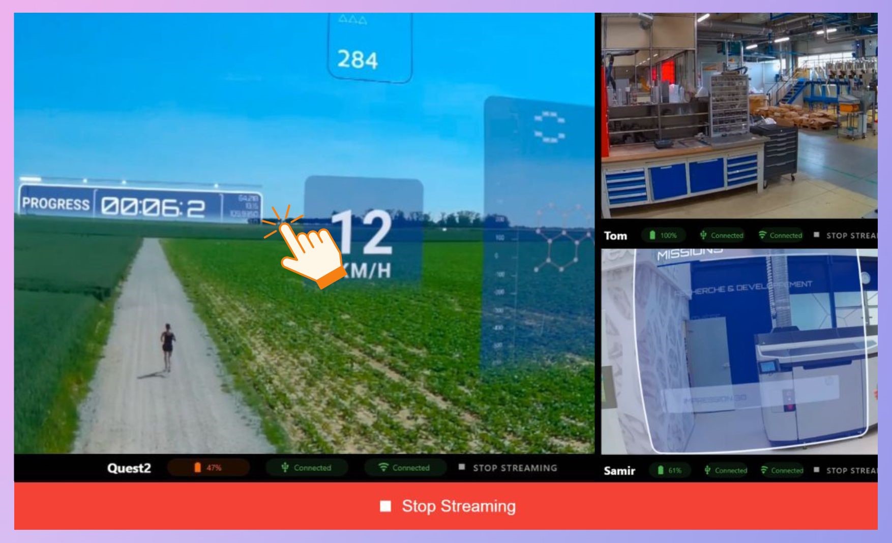 Piloter la session pendant la supervision