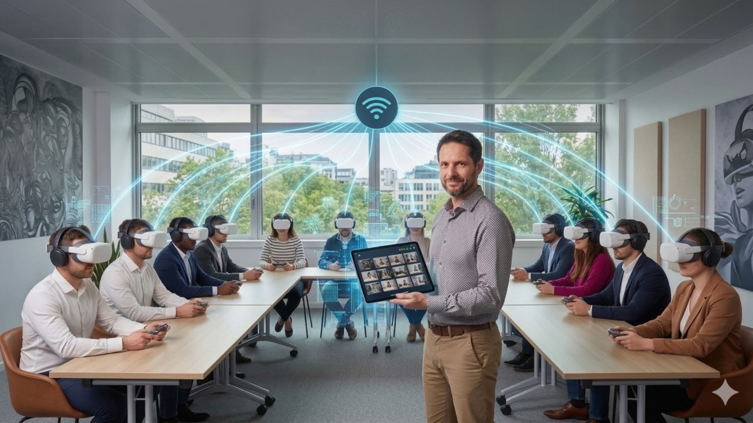 Interface Omnicast sur tablette