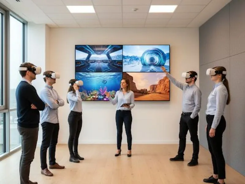 VR-trainers onderweg