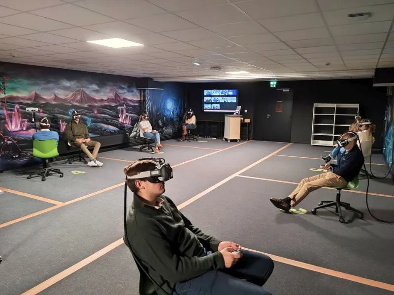 Training op locatie in een vaste ruimte