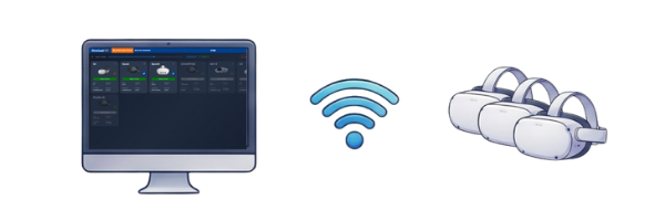 Apparaten verbinden via dezelfde wifi (lokaal/internet)