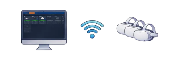 Apparaten verbinden via dezelfde wifi (lokaal/internet)